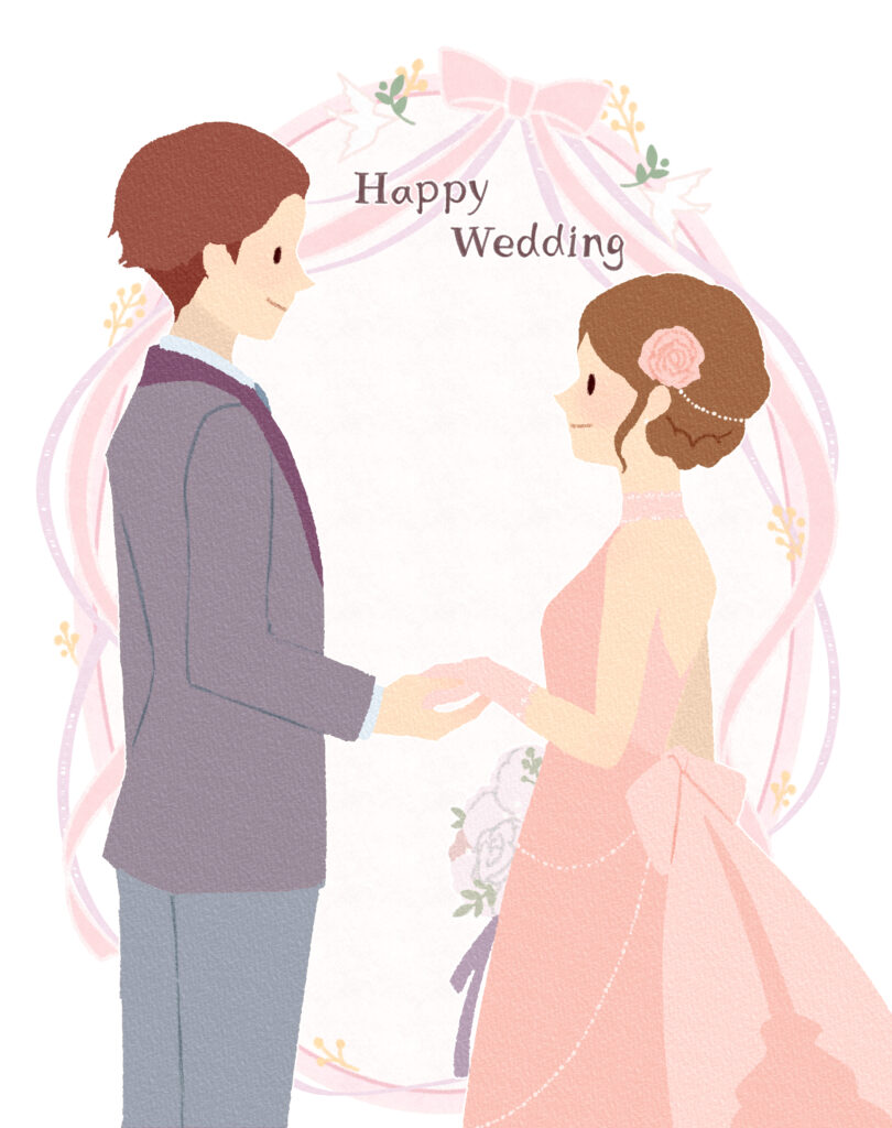 結婚式の画像